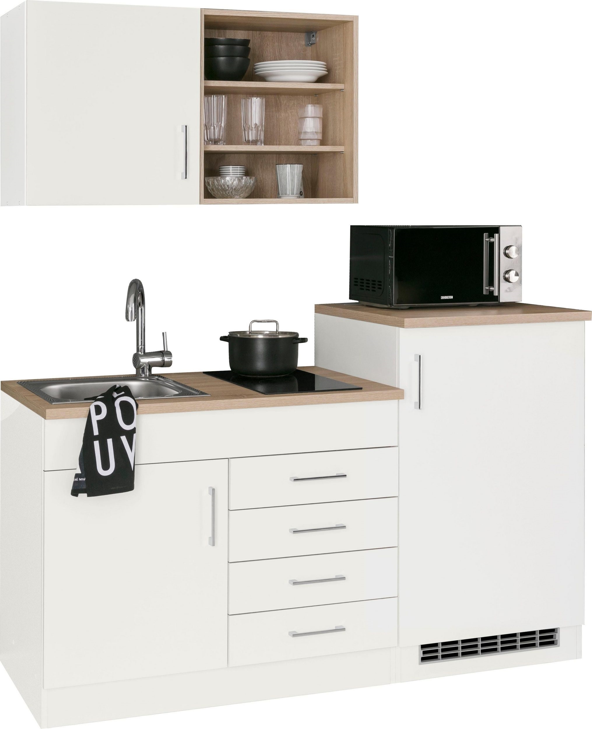 Küche Juist , | cm , 160 Teeküche Shop Pantry , Geräten , Küche Küchenblock , Möbel mit Küchenzeile KAP