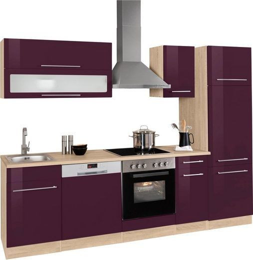 Küchenzeile Ellen 270cm, Küchenblock, Küche, erweiterbar